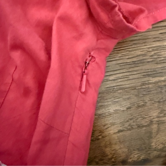 Lilly Pulitzer white label medium vintage Pink Floral Trim V-Neck Dress - Picture 13 of 16